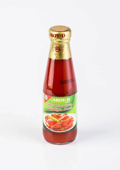 Соус кисло-сладкий Aroy-D ст/б, 215 г, тайские соусы