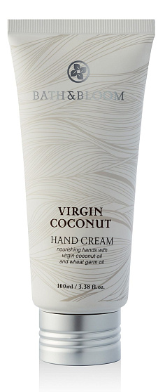 Крем для рук "Натуральный кокос" Bath&Bloom, 100 мл, распродажа %