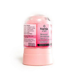 Дезодорант минеральный сакура Narda, 45г