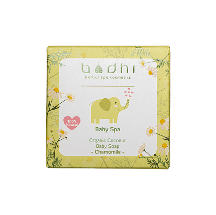 Мыло детское "Кокос и Ромашка" BODHI, 50г, распродажа %