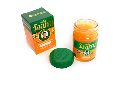 Тайский оранжевый бальзам WangProm, 50г, тайские бальзамы